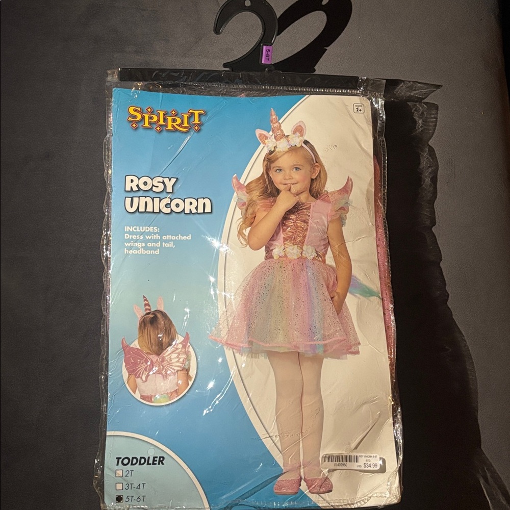 Spirit Rosy Unicorn Costume for Toddlers